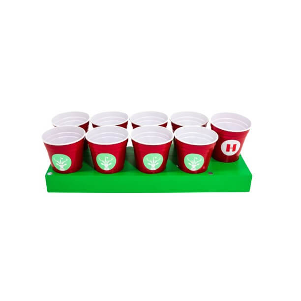 1 Set Of Beer Pong Cups With Portable Plastic Ping Pong Balls, Perfect For  Holiday Party Drinking Game, Christmas Games, Party Games
